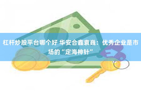 杠杆炒股平台哪个好 华安合鑫袁巍:优秀企业是市场的“定海神针”