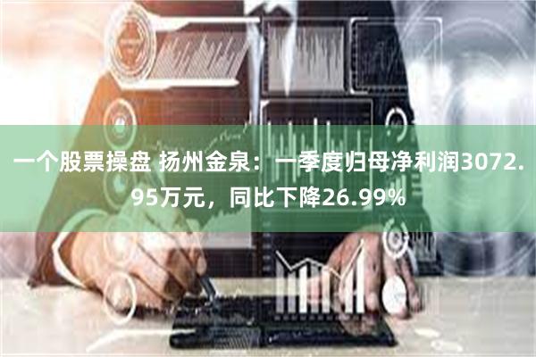 一个股票操盘 扬州金泉：一季度归母净利润3072.95万元，同比下降26.99%