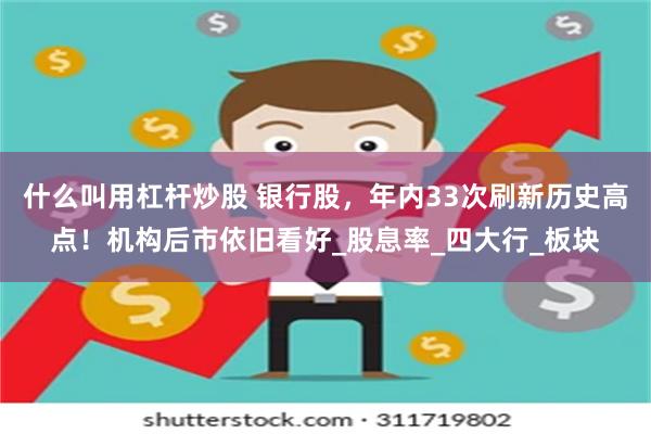 什么叫用杠杆炒股 银行股,年内33次刷新历史高点!机构后市依旧看好_股息率_四大行_板块